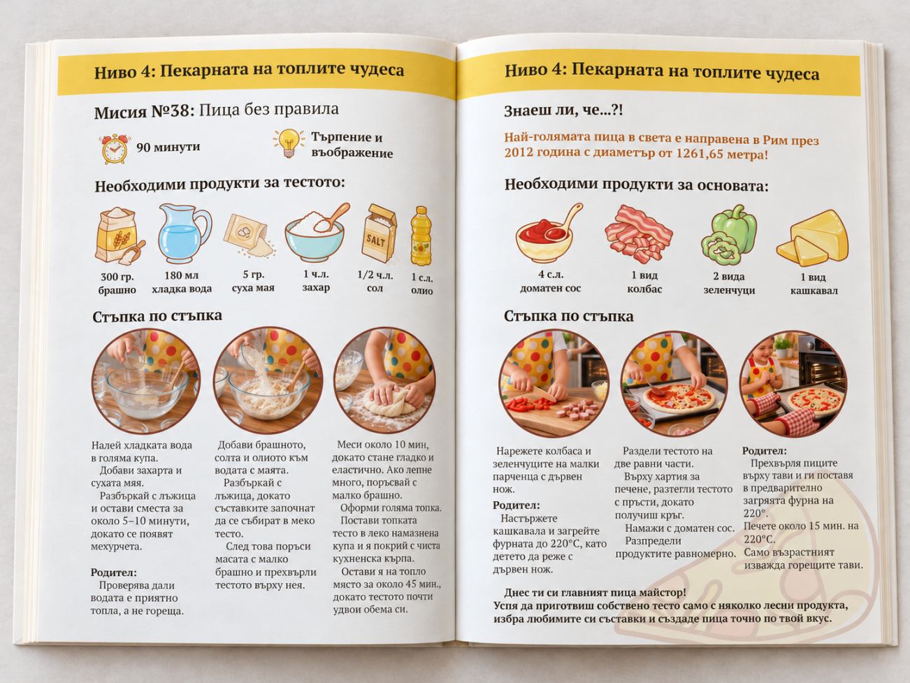 Примерни страници от кулинарната книга — преглед 2